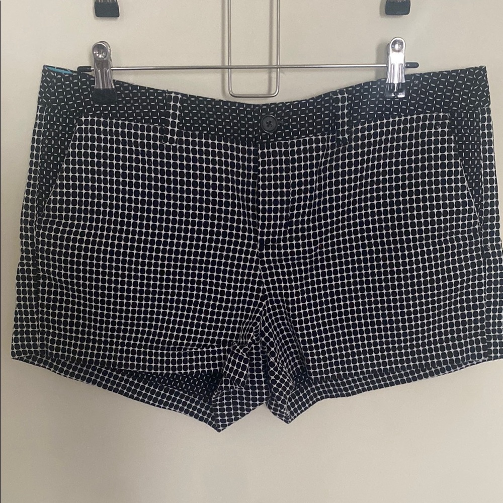 Merona Black and White Shorts